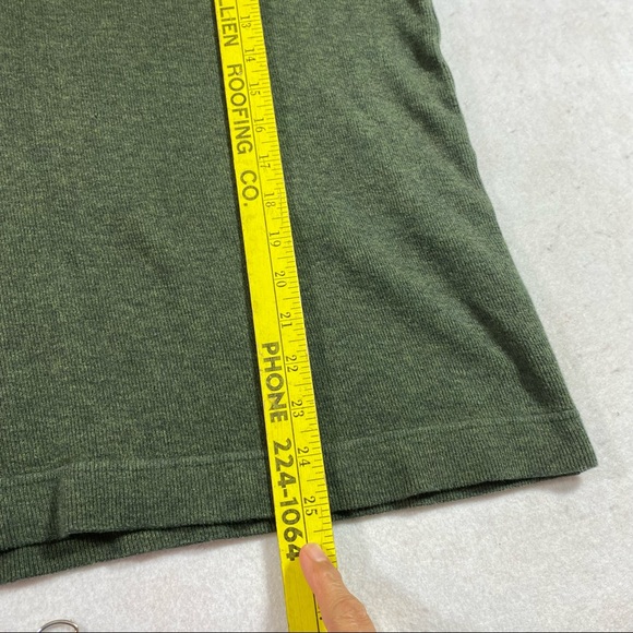 Gap Classic Fit Shirt Long Sleeve Crew Neckline Green XL sweatshirt swea… - Picture 8 of 11